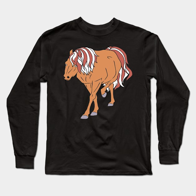 A very nice horse and pony dressage Long Sleeve T-Shirt by KK-Royal